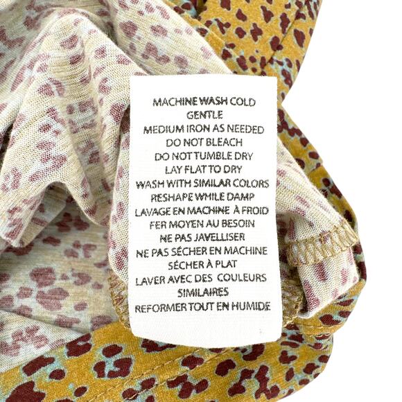 ULLA JOHNSON Estelle Leopard T-Shirt S - Picture 8 of 10